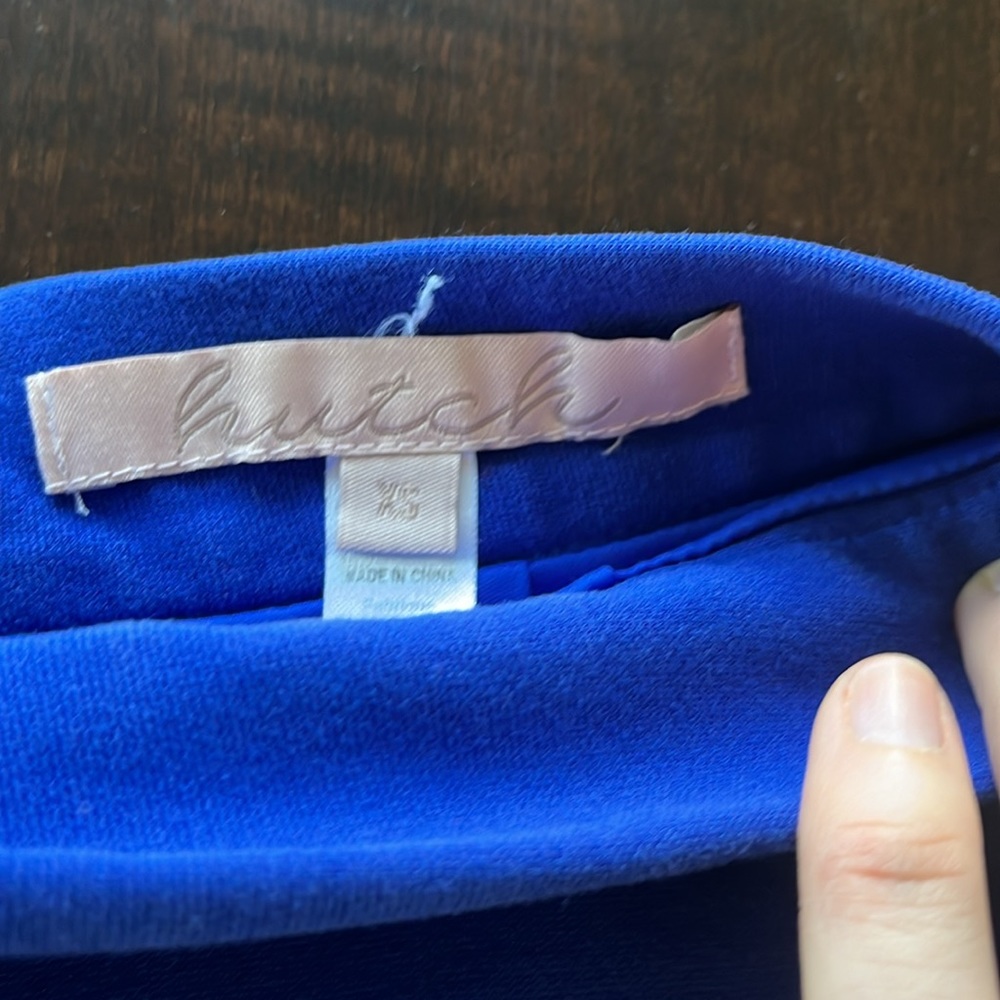 Blue Mini Skirt - Picture 3 of 3